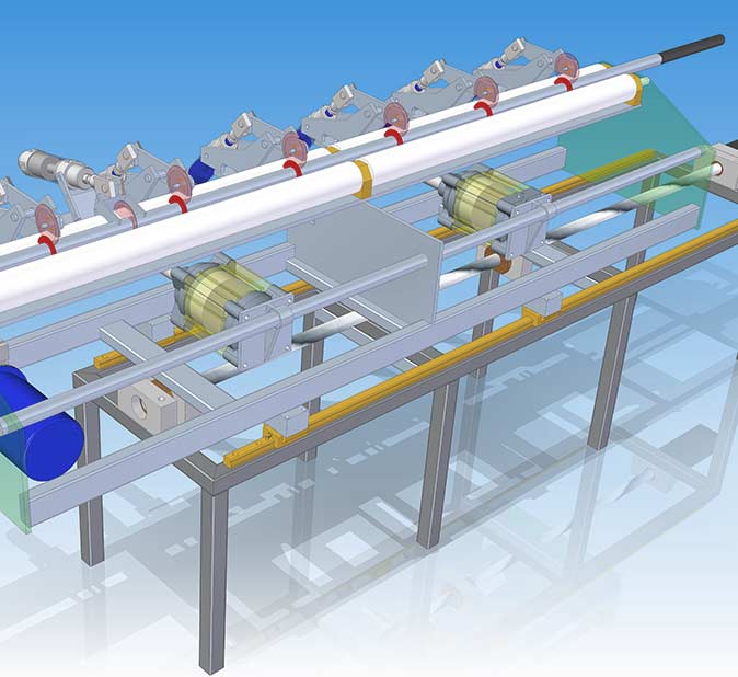 Przecinarka gilz papierowych